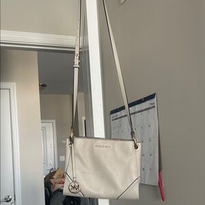 Michael Kors Beige Crossbody Bag